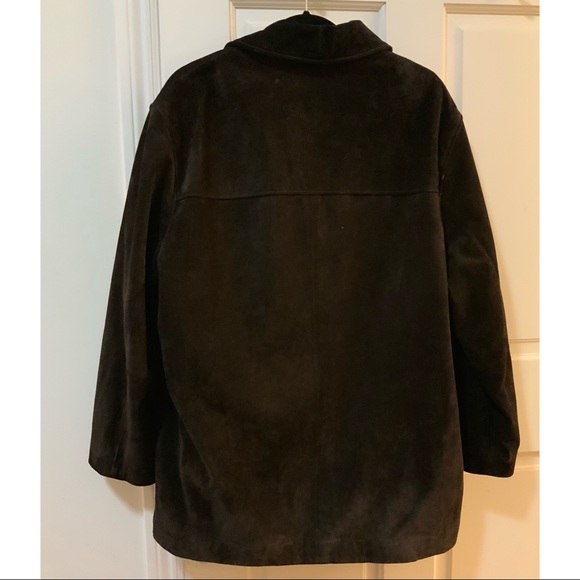 Gorgeous Brooks Brothers Suede Jacket Sz. M - Picture 3 of 6